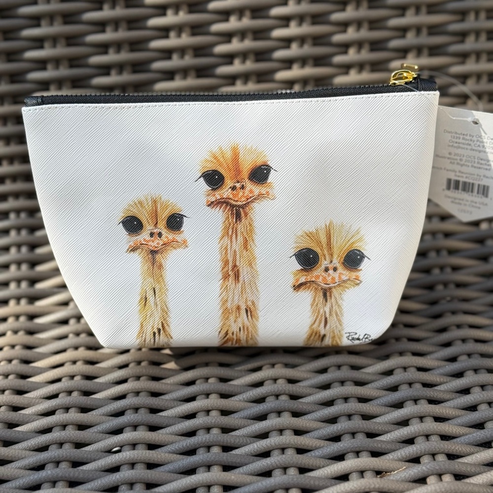 Rachel Brown Art Cosmetic Bag - NWT - Picture 2 of 16